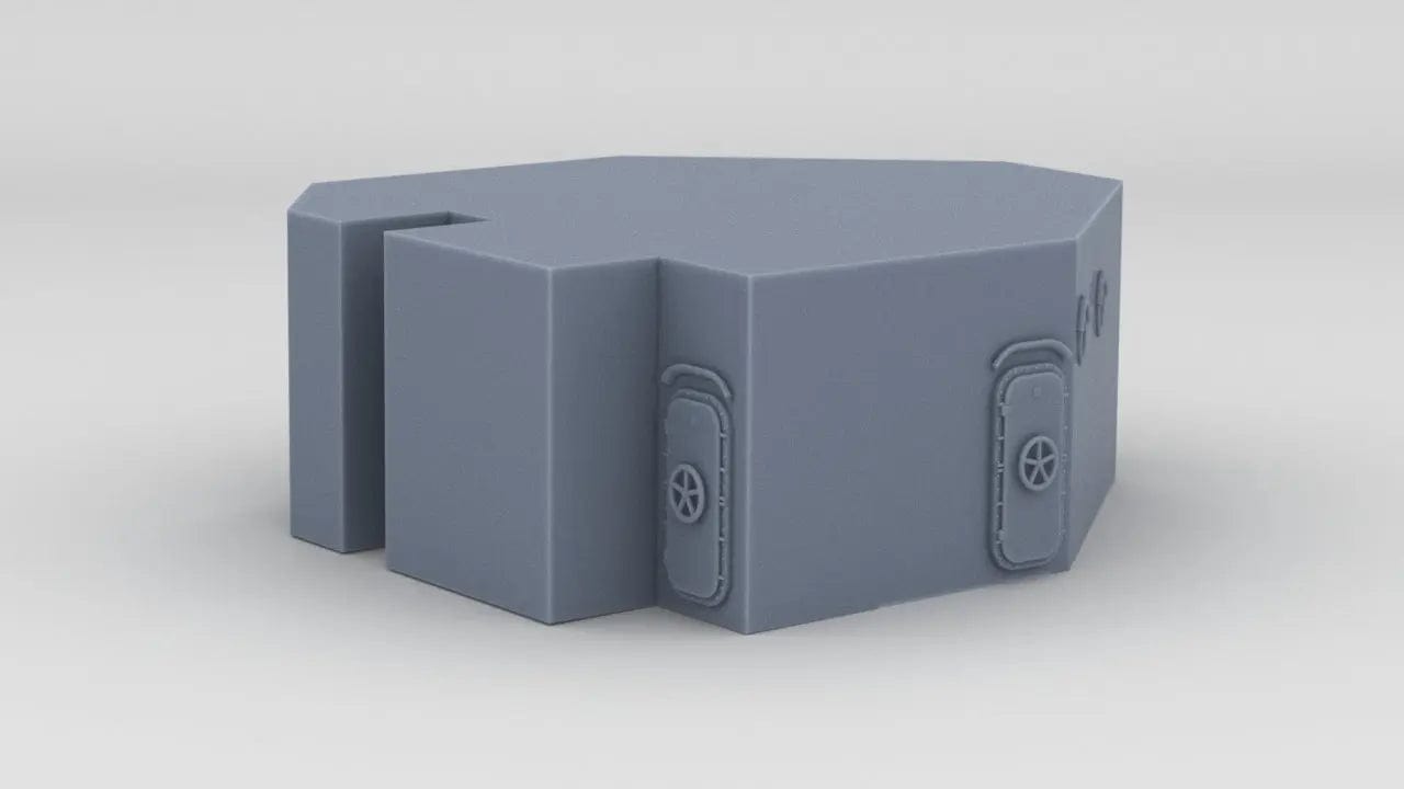 1/96 USS Indianapolis (CA-35) Forward Deck 2 - distefan 3d print