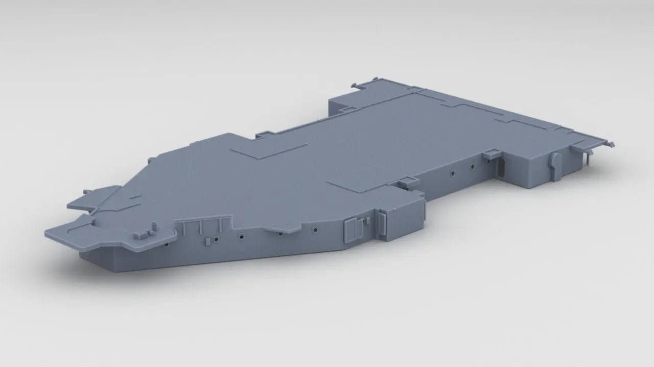 1/96 USS Iowa '84 Aft Deck 2 - distefan 3d print