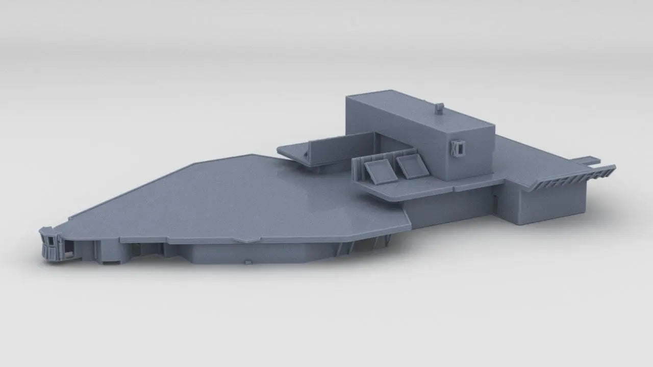 1/96 USS Iowa '84 Aft Deck 3 - distefan 3d print
