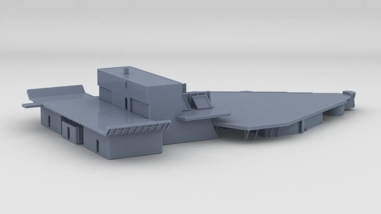 1/96 USS Iowa '84 Aft Deck 3 - distefan 3d print