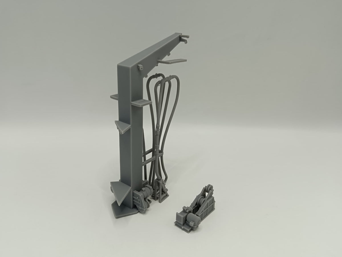 1/96 USS Iowa '84 Fuel Hose Rig - distefan 3d print