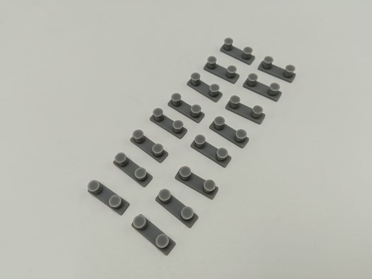 1/96 USS Iowa BB-61 Twin Bitts Set (16pcs) - distefan 3d print