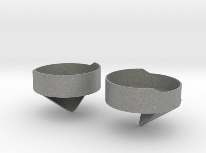 1/96 USS Iowa Stern Gun Tubs Quad 40mm SET x2 - distefan 3d print
