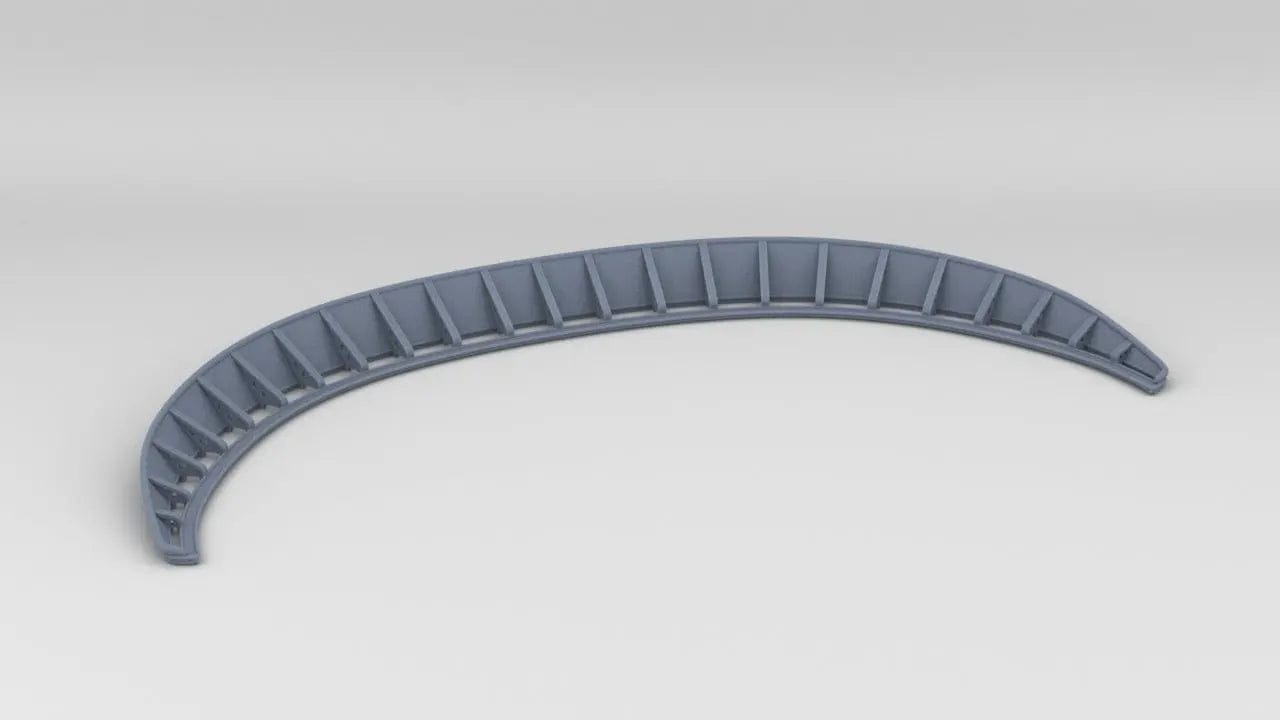 1/96 USS North Carolina (BB-55) Breakwater - distefan 3d print