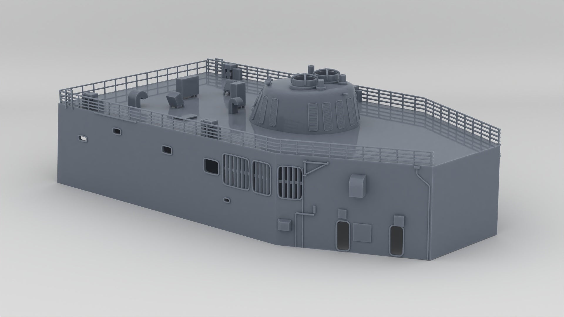 1/96 USS Oliver Hazard Perry Aft Deck Protosoon