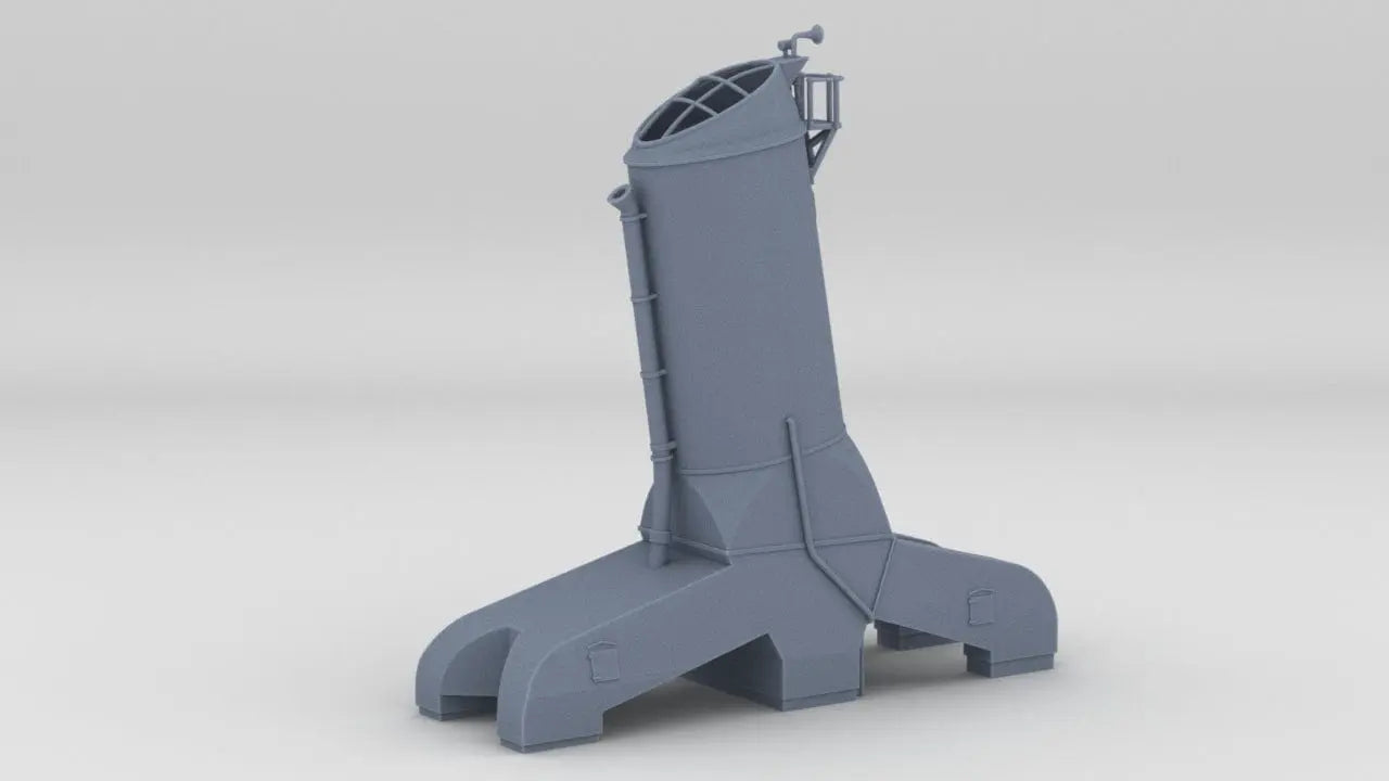 1/96 USS Sims (DD-409) Funnel - distefan 3d print