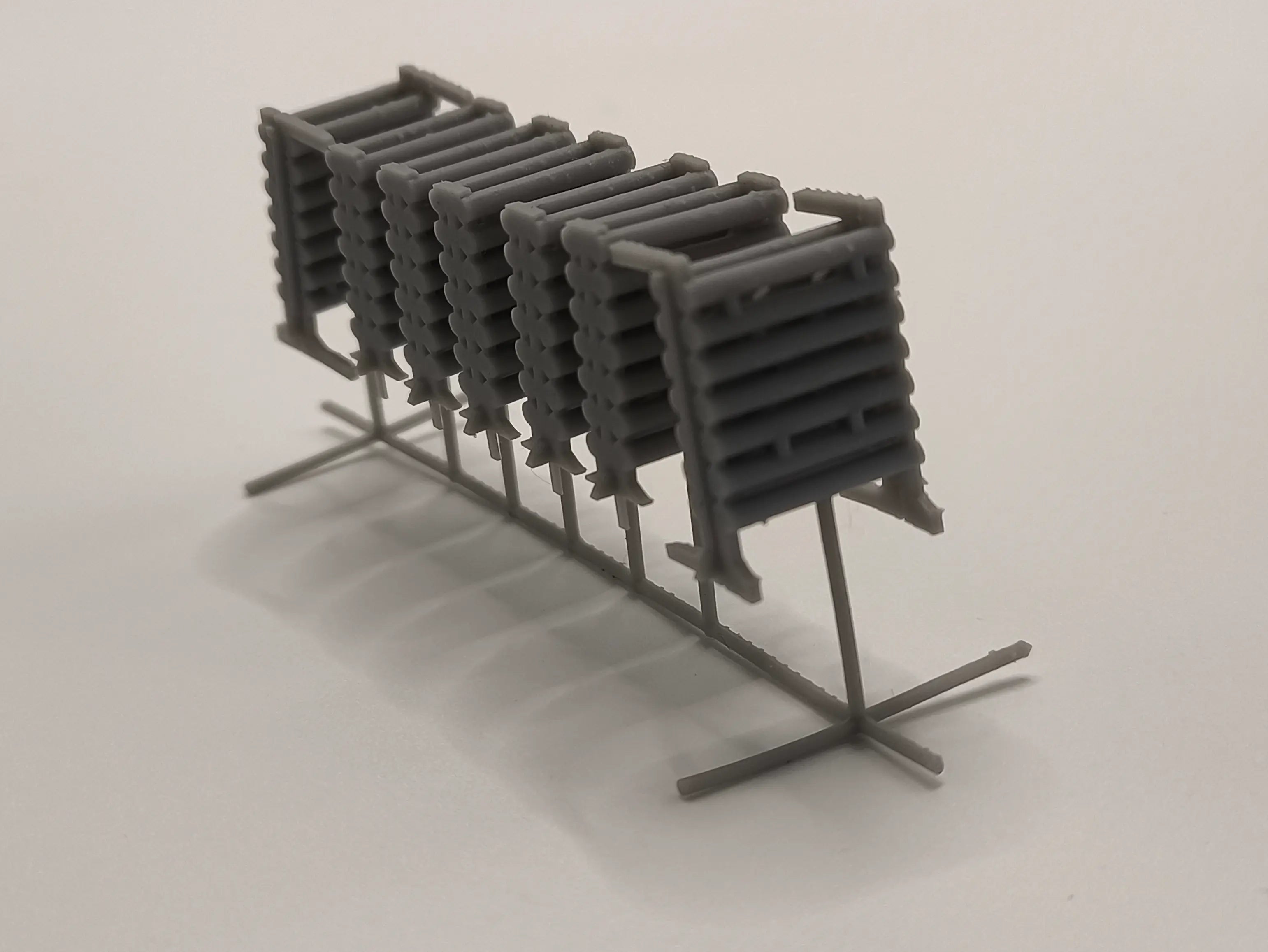 1/96 USS Ward In Racks Set (7pcs) - Protosoon