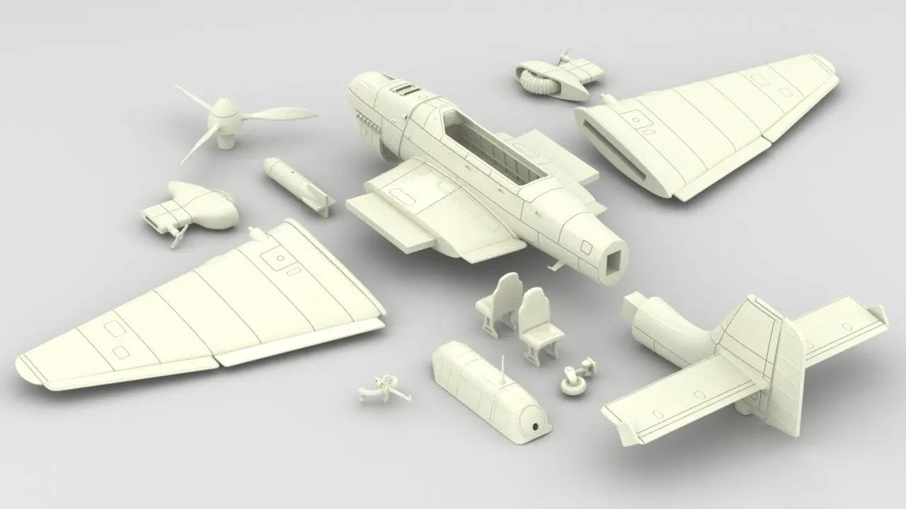 24-inch German Junkers Ju 87 "Stuka" Kit Protosoon