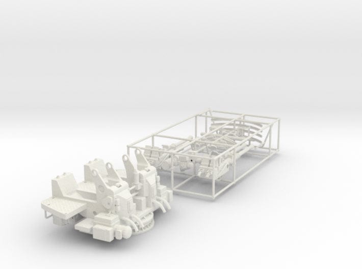 Best Cost 1/35 USN 40mm Bofors quad mount Kit - distefan 3d print
