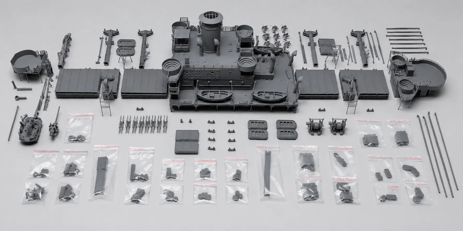 1/96 US Liberty-class Scale Model Detail Sets – Distefan 3D Print