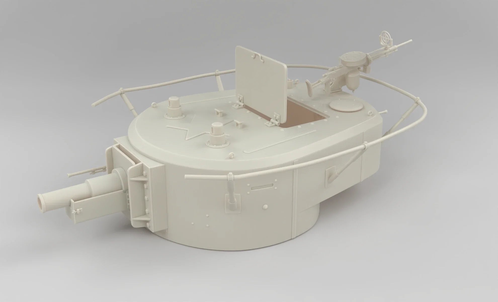 1/6 Soviet BT-7A - distefan 3d print