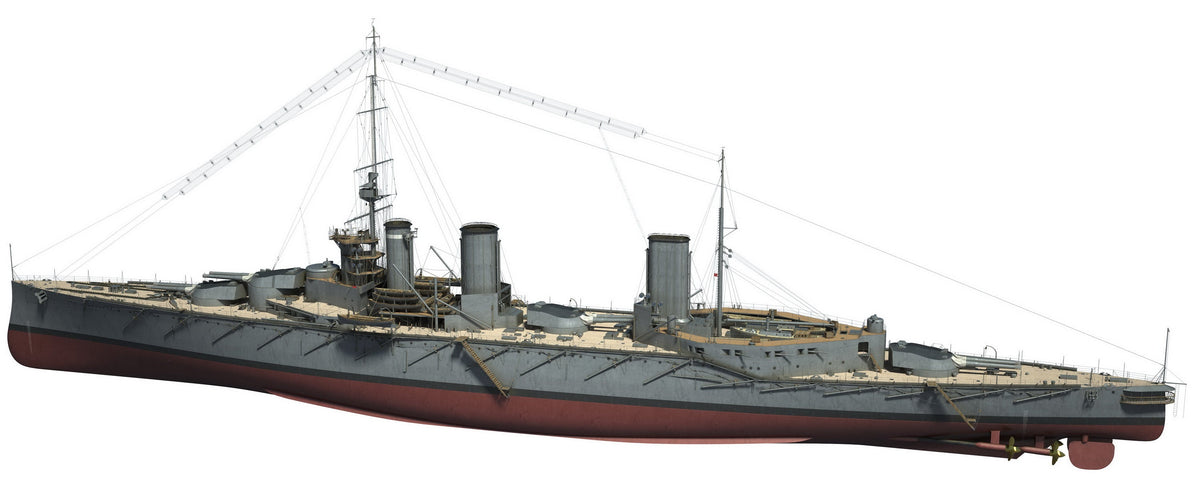 hms battlecruiser queen mary - distefan 3d print