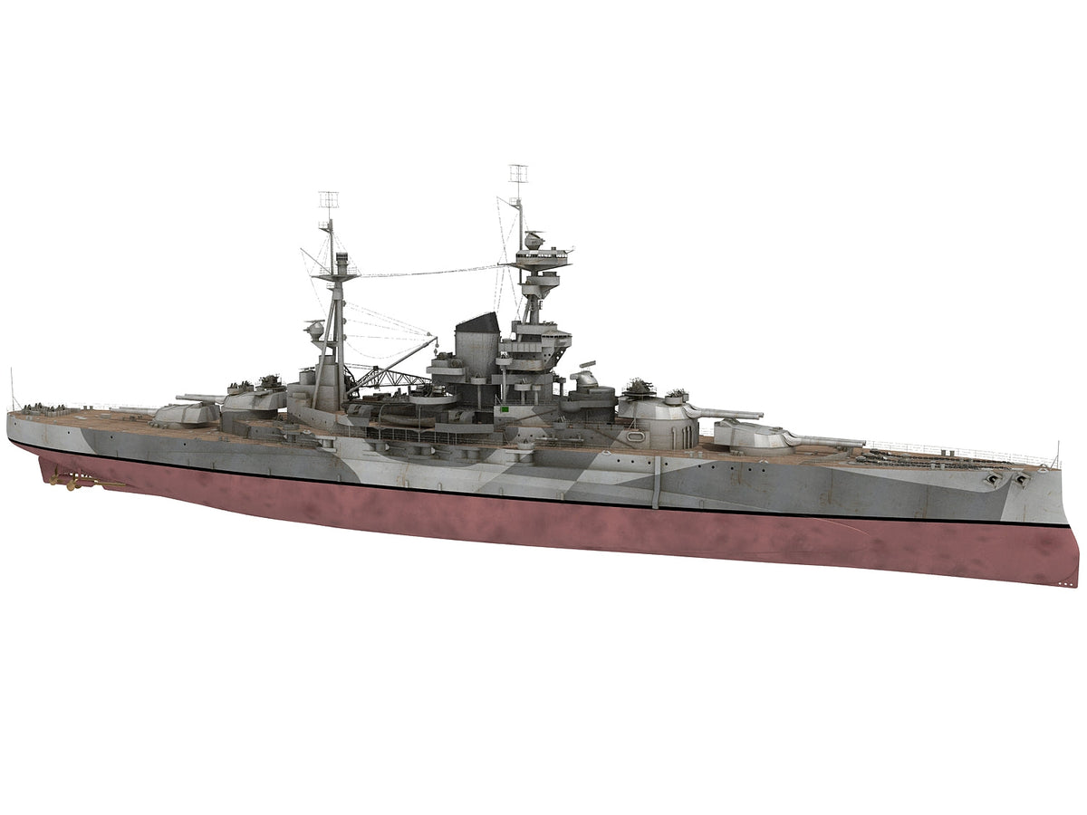 HMS Battleship Ramillies - distefan 3d print