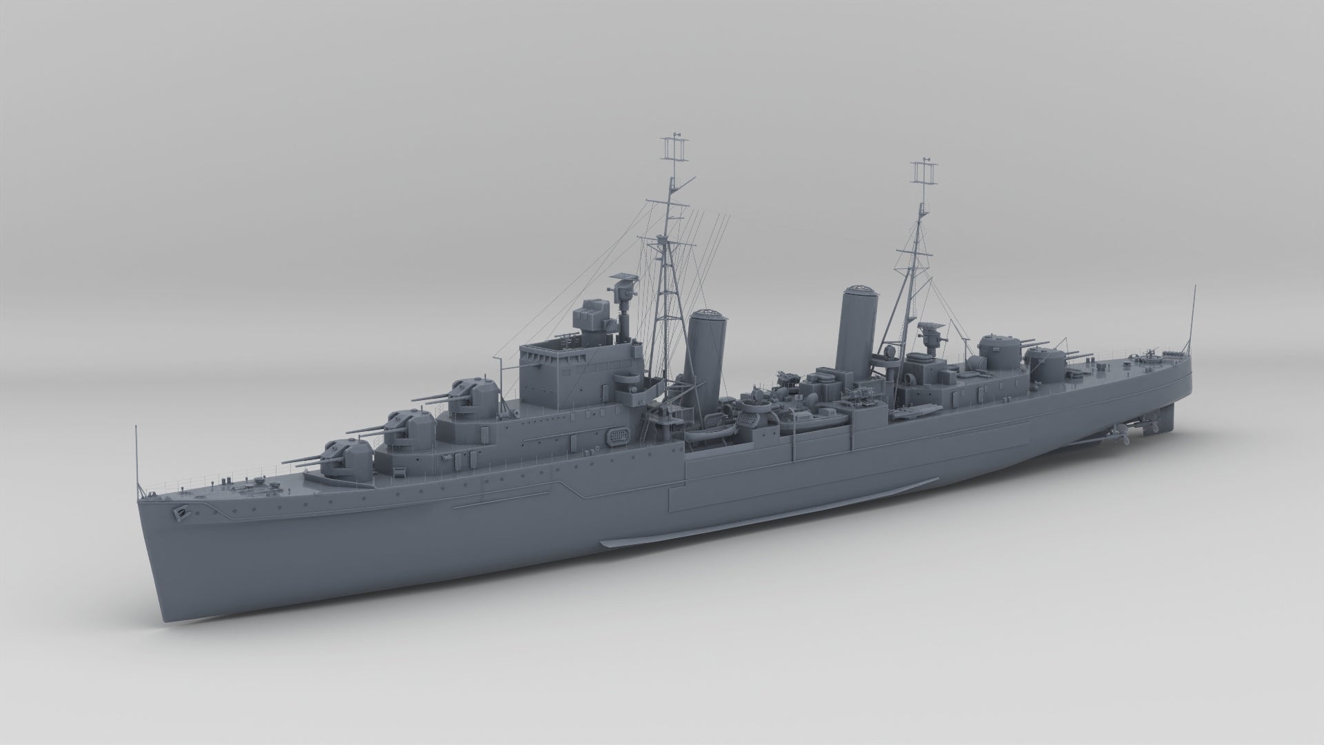 HMS Dido (37) light cruisers - distefan 3d print