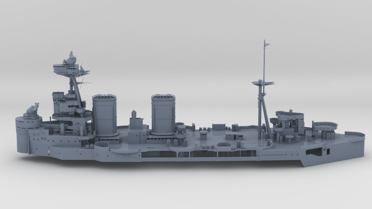HMS-Hood-Battlecruiser distefan 3d print