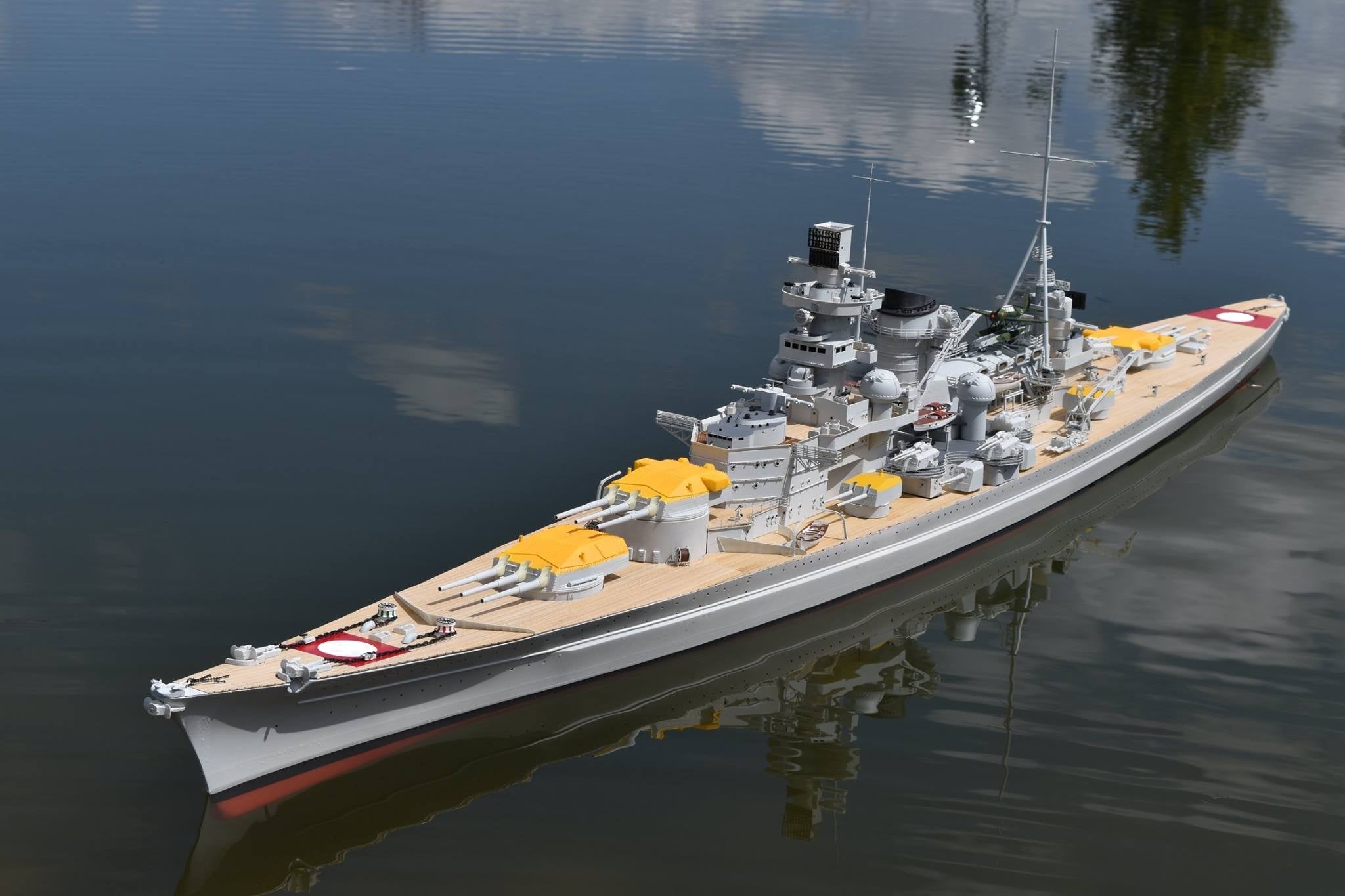 Scharnhorst Class Battleship - distefan 3d print