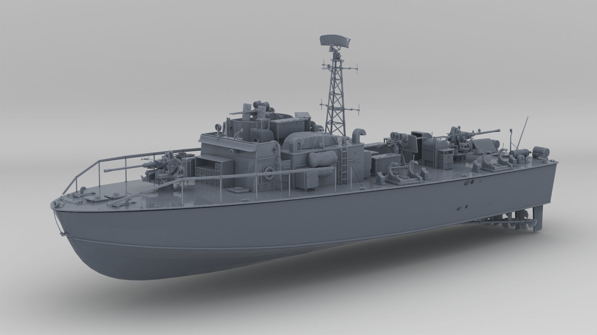 US PT-810 (PTF-1) Model Ship - distefan 3d print