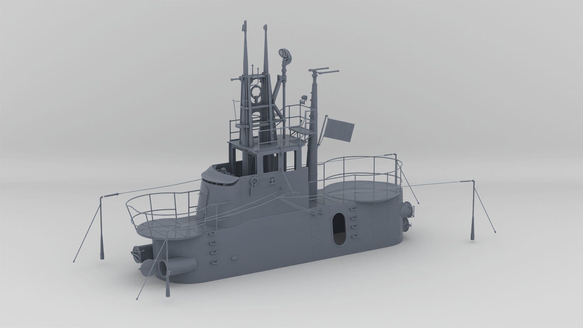 USS Gato-Class submarine - distefan 3d print