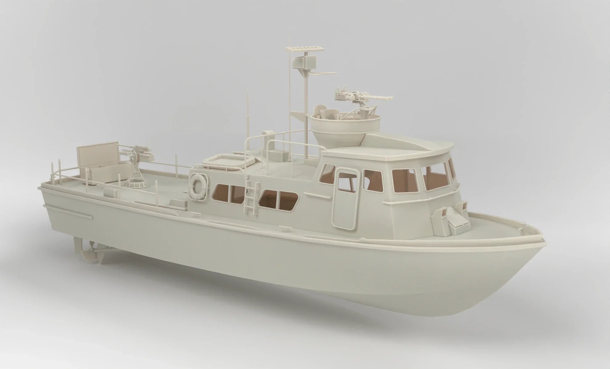 USS Patrol Craft Fast (PCF) Swift Boat - distefan 3d print