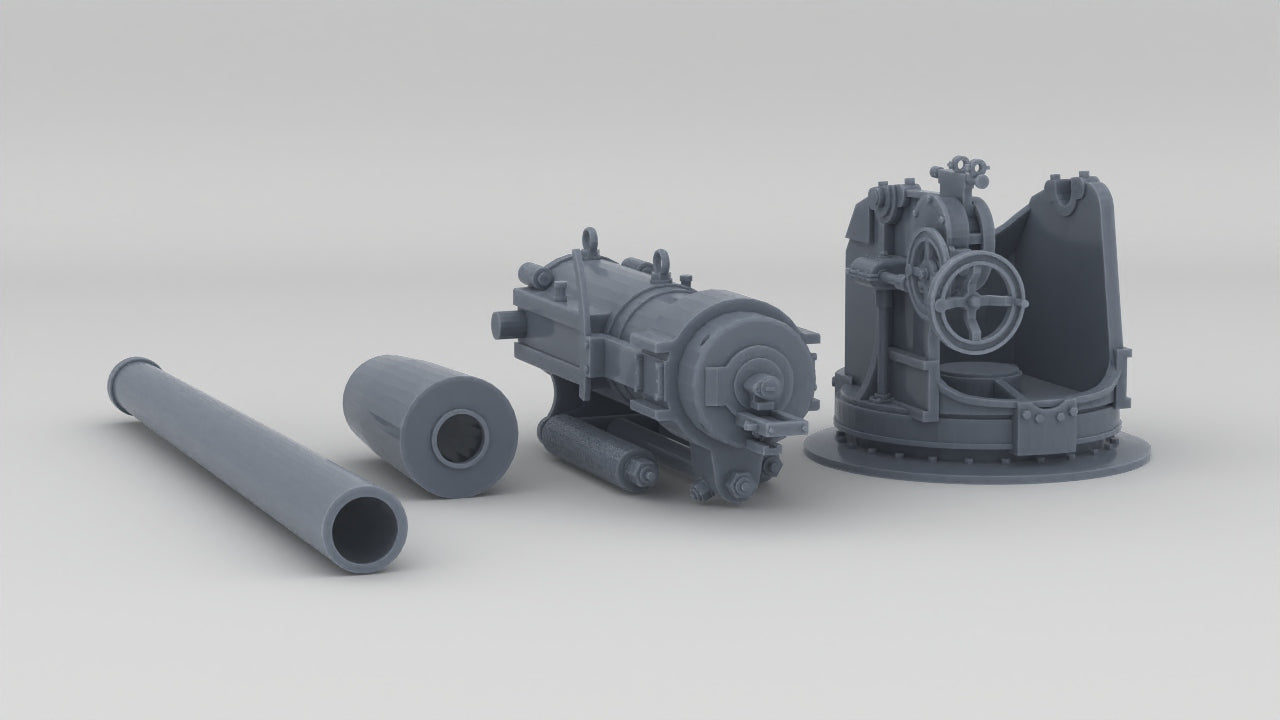 1/72 Russian 152mm /45 Naval Gun Protosoon