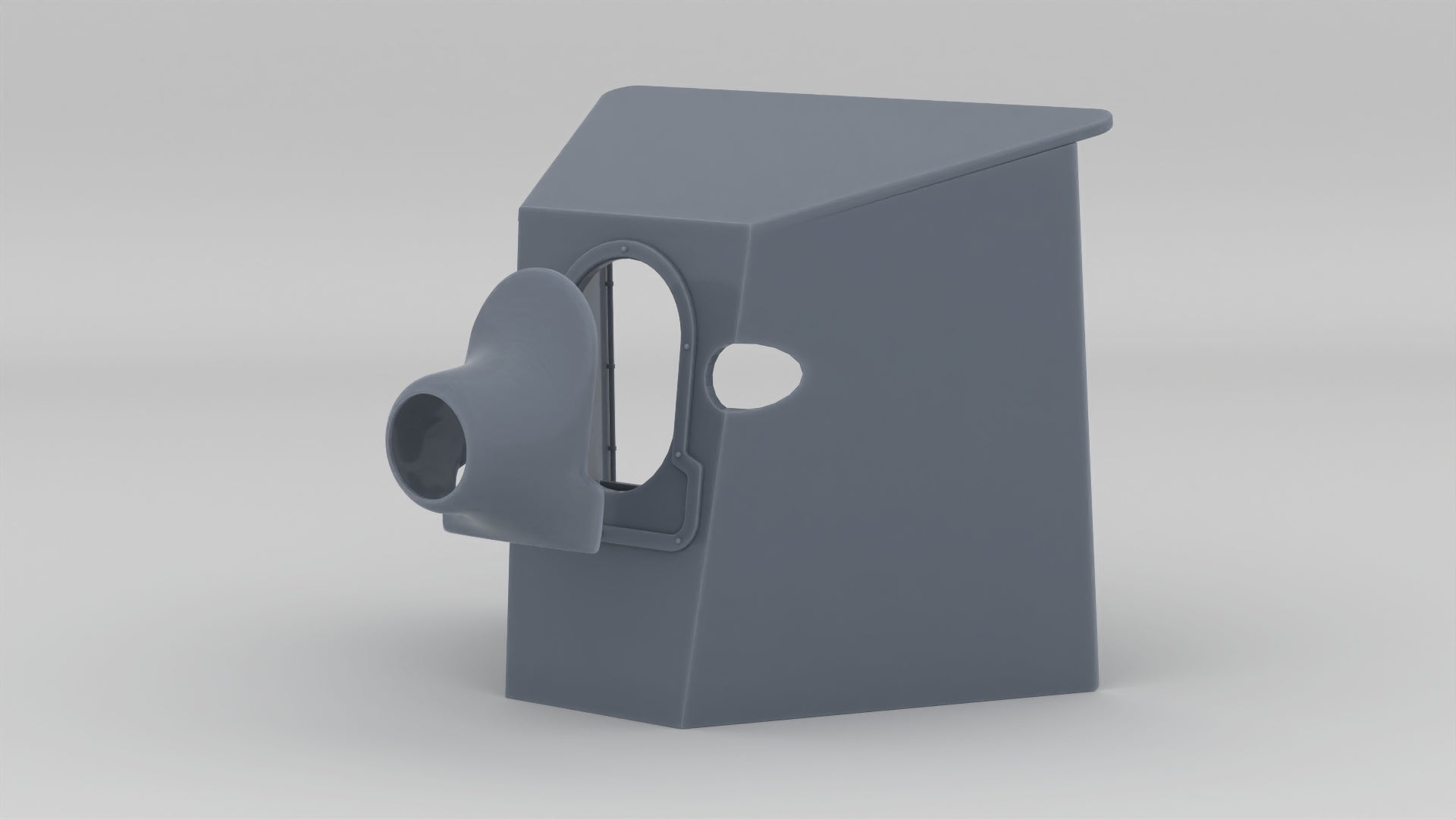 1/10 Russian 152mm /45 Naval Gun Shield & Blast Bag - Protosoon