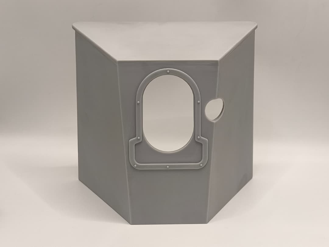 1/10 Russian 152mm /45 Naval Gun Shield & Blast Bag - Protosoon