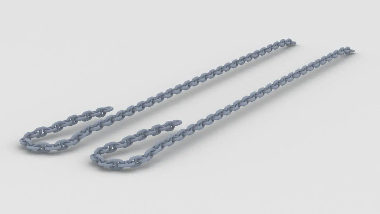 1/100 DKM Bismarck Anchor Chain Bow Set (2pcs) - distefan 3d print