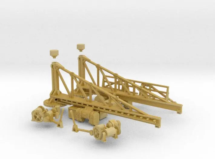 1/100 DKM Bismarck funnel parts Kit - distefan 3d print
