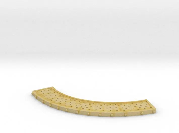 1/100 DKM Bismarck small platform front of funnel - distefan 3d print