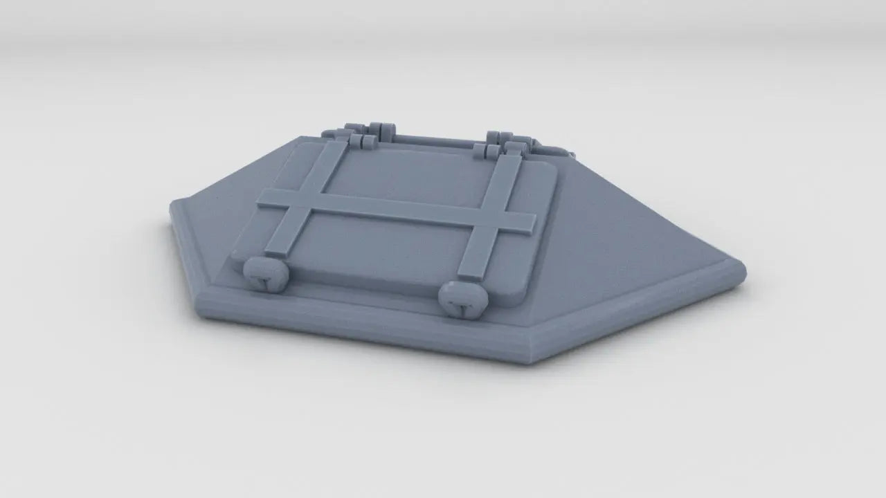 1/100 DKM Graf Spee Stern Skylight Resin3Dinteractive