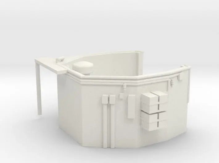 1/100 DKM Graf Spee aft rangefinder command post 2 - distefan 3d print