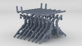 1/100 DKM Graf Zeppelin Boat Crane Set
