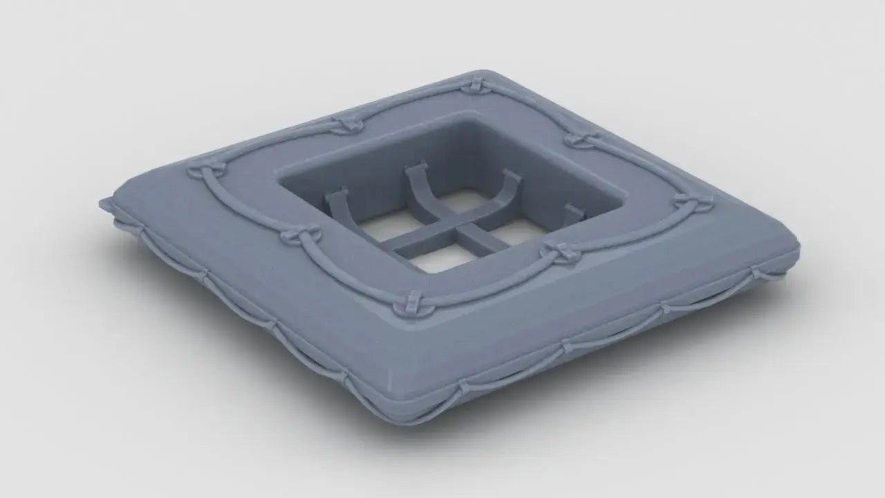 1/100 DKM Life Raft Single Resin3Dinteractive