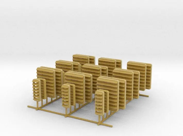 1/100 DKM louver 1 set 36pcs - distefan 3d print