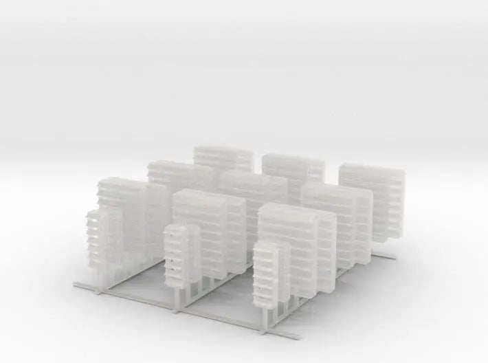 1/100 DKM louver 1 set 36pcs - distefan 3d print