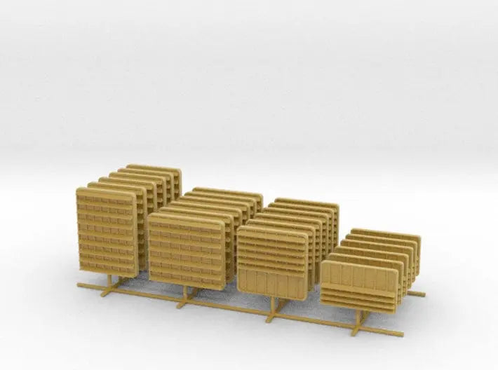 1/100 DKM louvers 3 set 24pcs - distefan 3d print