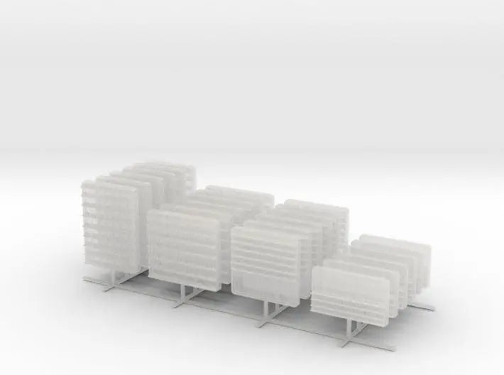 1/100 DKM louvers 3 set 24pcs - distefan 3d print