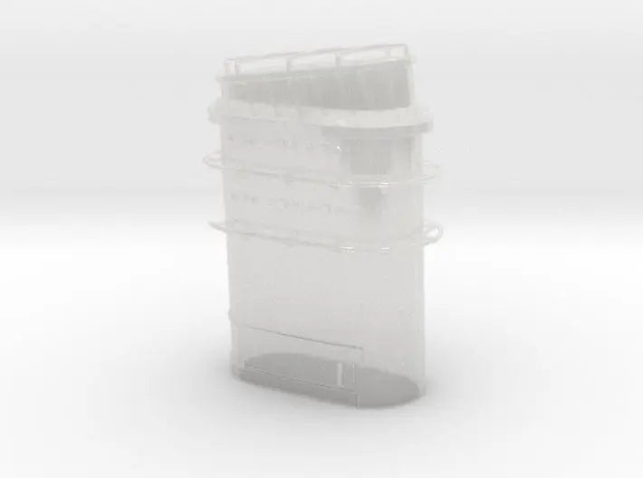 1/100 DKM Narvik-Klasse Z37 amidship funnel - distefan 3d print