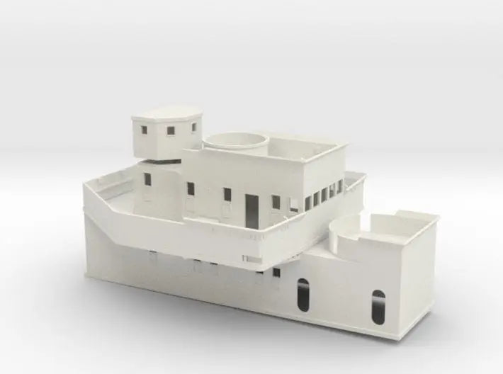 1/100 DKM Narvik-Klasse Z37 forward superstructure - distefan 3d print