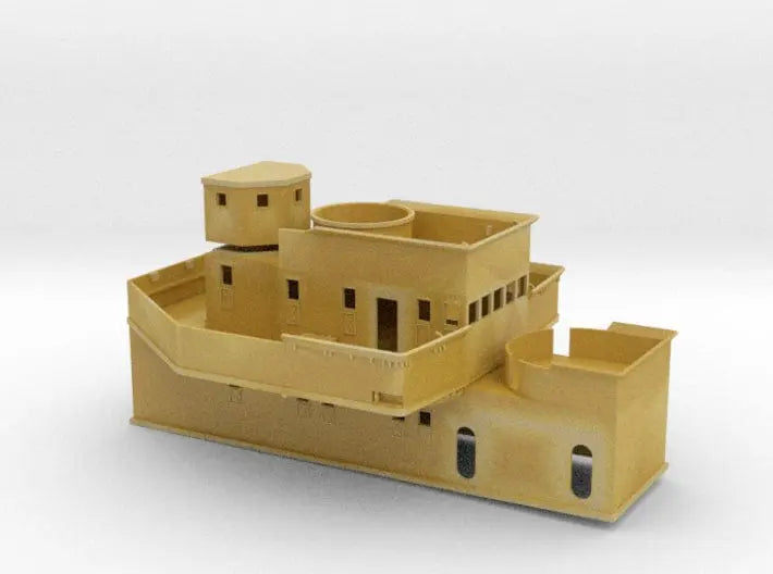 1/100 DKM Narvik-Klasse Z37 forward superstructure - distefan 3d print
