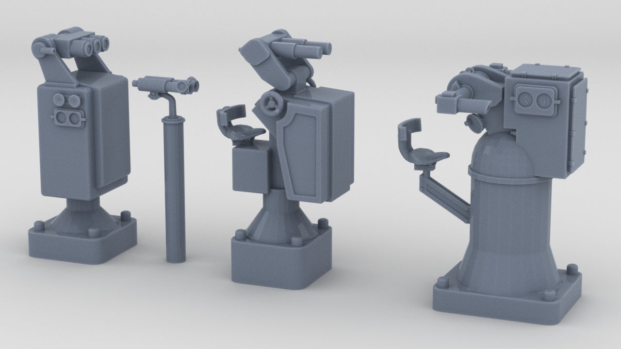 1/100 DKM Observation Set (4pcs) - distefan 3d print