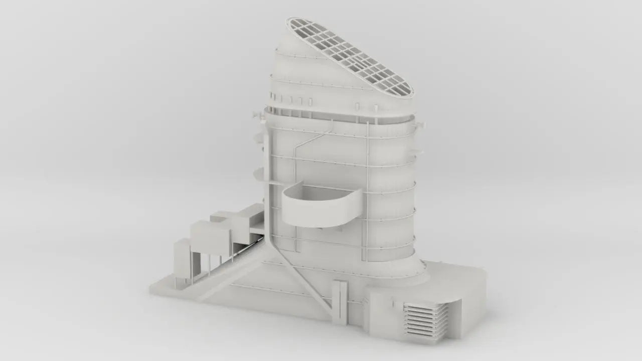 1/100 DKM Prinz Eugen Funnel - distefan 3d print