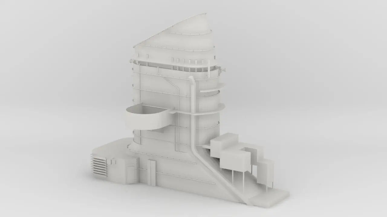 1/100 DKM Prinz Eugen Funnel - distefan 3d print