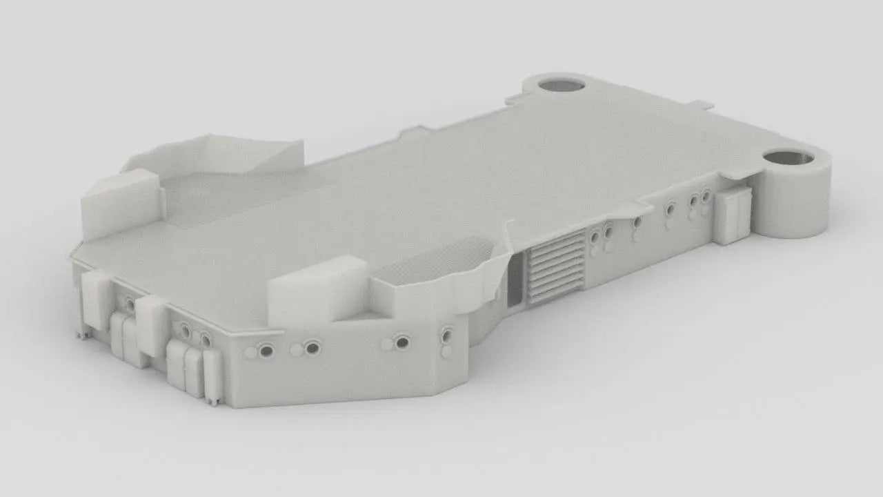 1/100 DKM Prinz Eugen Structure Deck 2 Forward - distefan 3d print