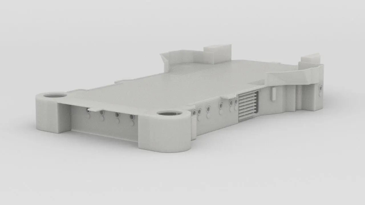 1/100 DKM Prinz Eugen Structure Deck 2 Forward - distefan 3d print