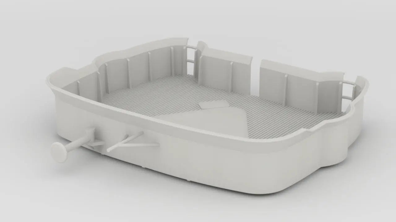 1/100 DKM Prinz Eugen Structure Deck 6 Forward - distefan 3d print