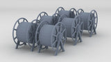 1/100 DKM Rope Reels (Big) Set (6pcs)