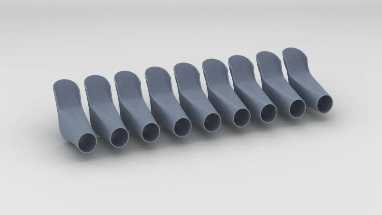 1/100 DKM Scharnhorst 28cm Turret Bags Set (9pcs) - distefan 3d print