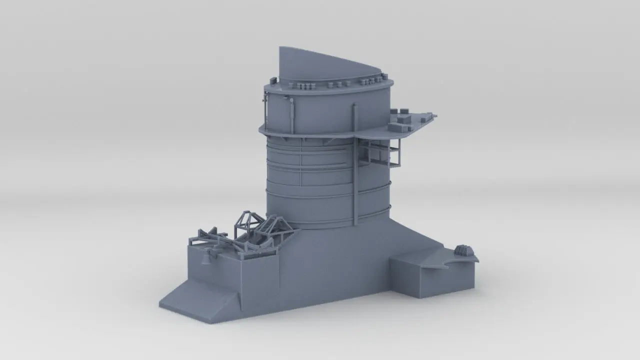 1/100 DKM Scharnhorst Funnel - distefan 3d print