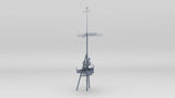 1/100 DKM Scharnhorst Mainmast